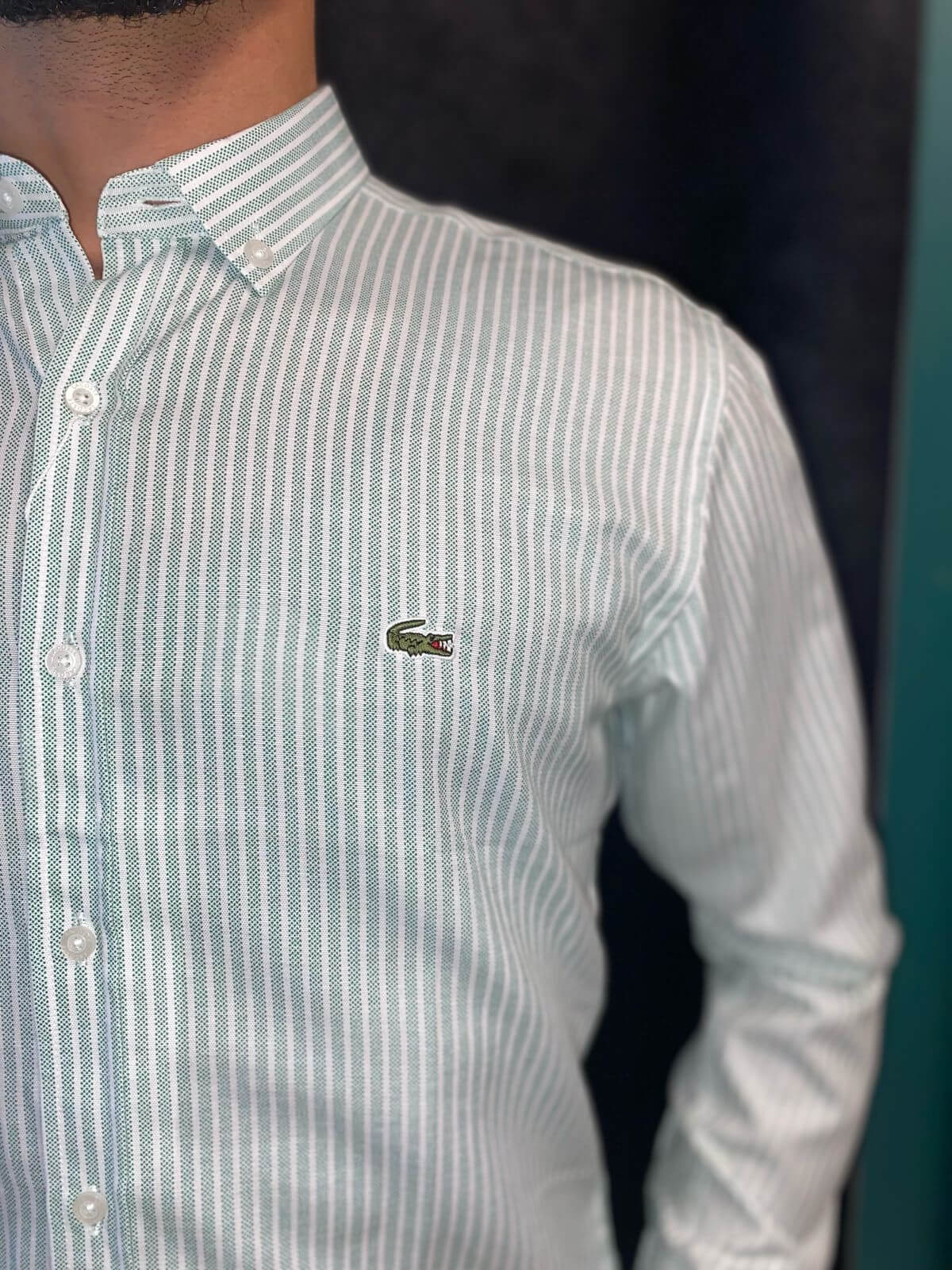 Lacoste striped shirt