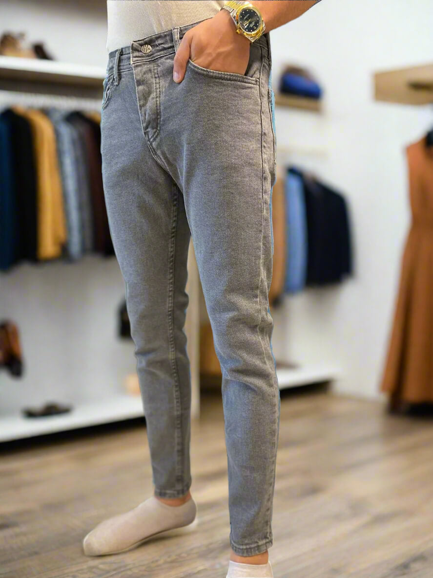 Denim Slim fit Pants by LV