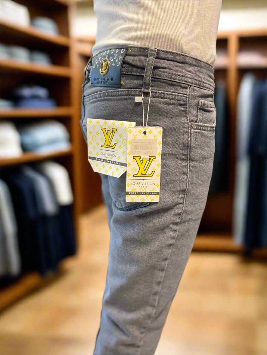 Denim Slim fit Pants by LV