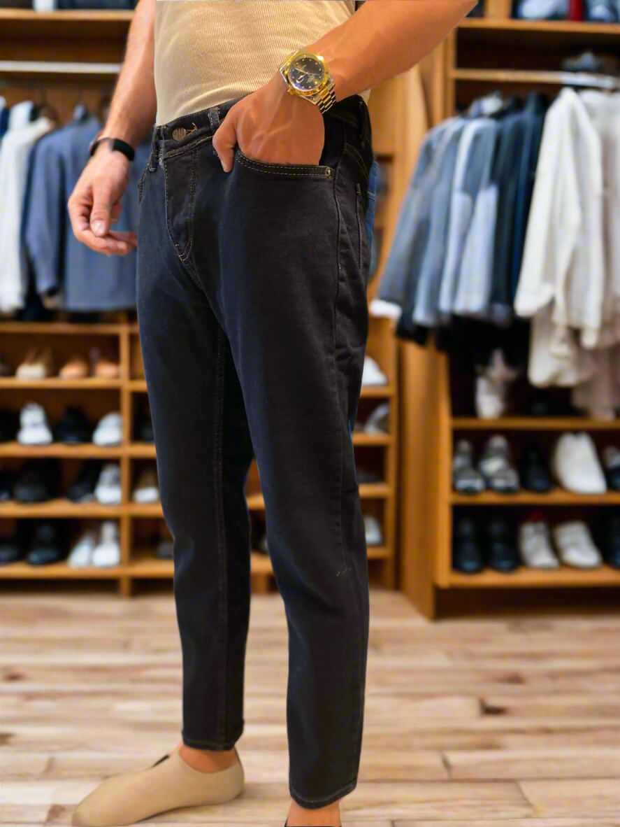 Denim Slim fit Pants by LV