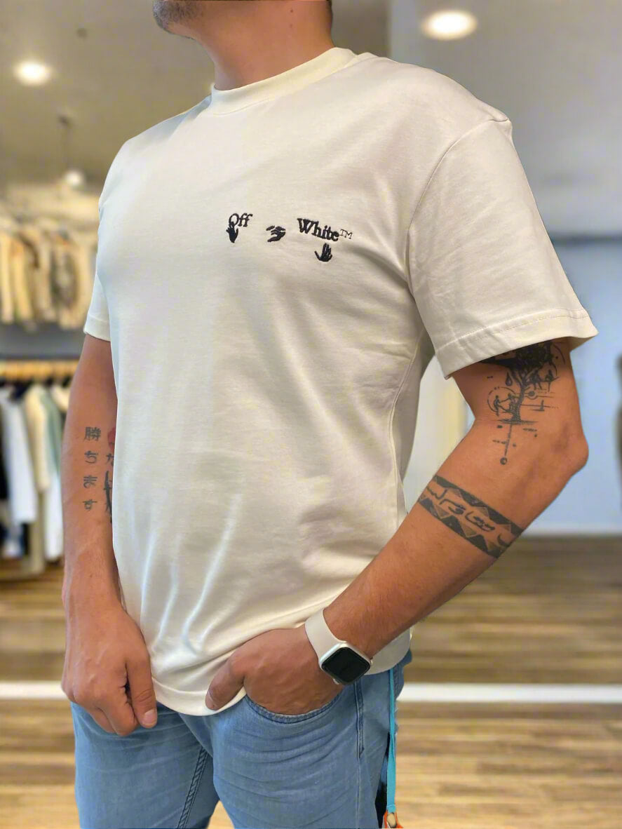 Off-White T-shirt (over-sized)