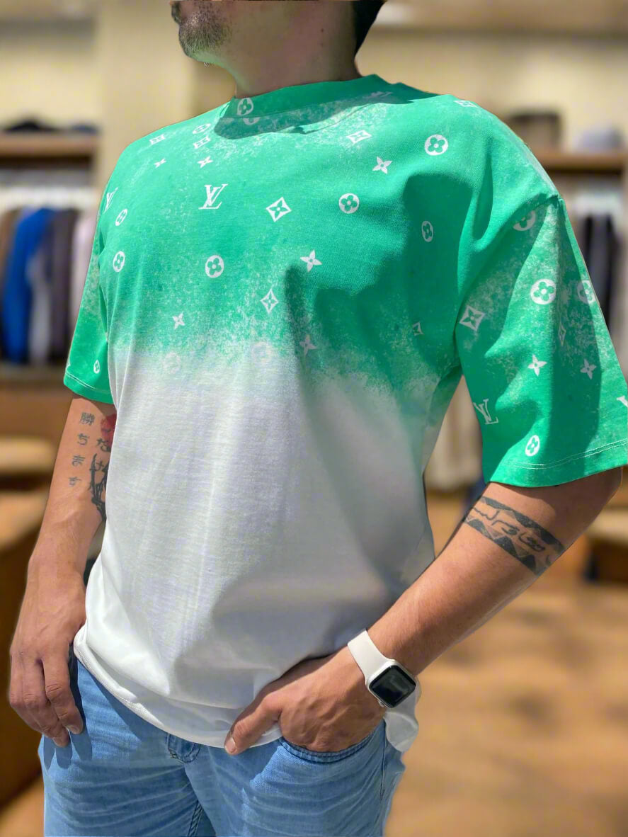 Over-sized branded t-shirt