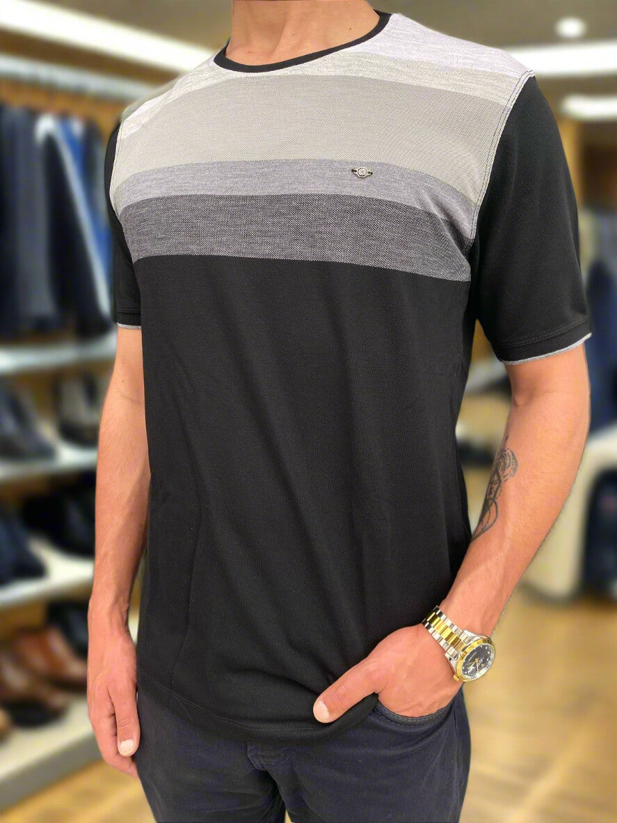 Rounded Neck T-Shirt (KONKO)