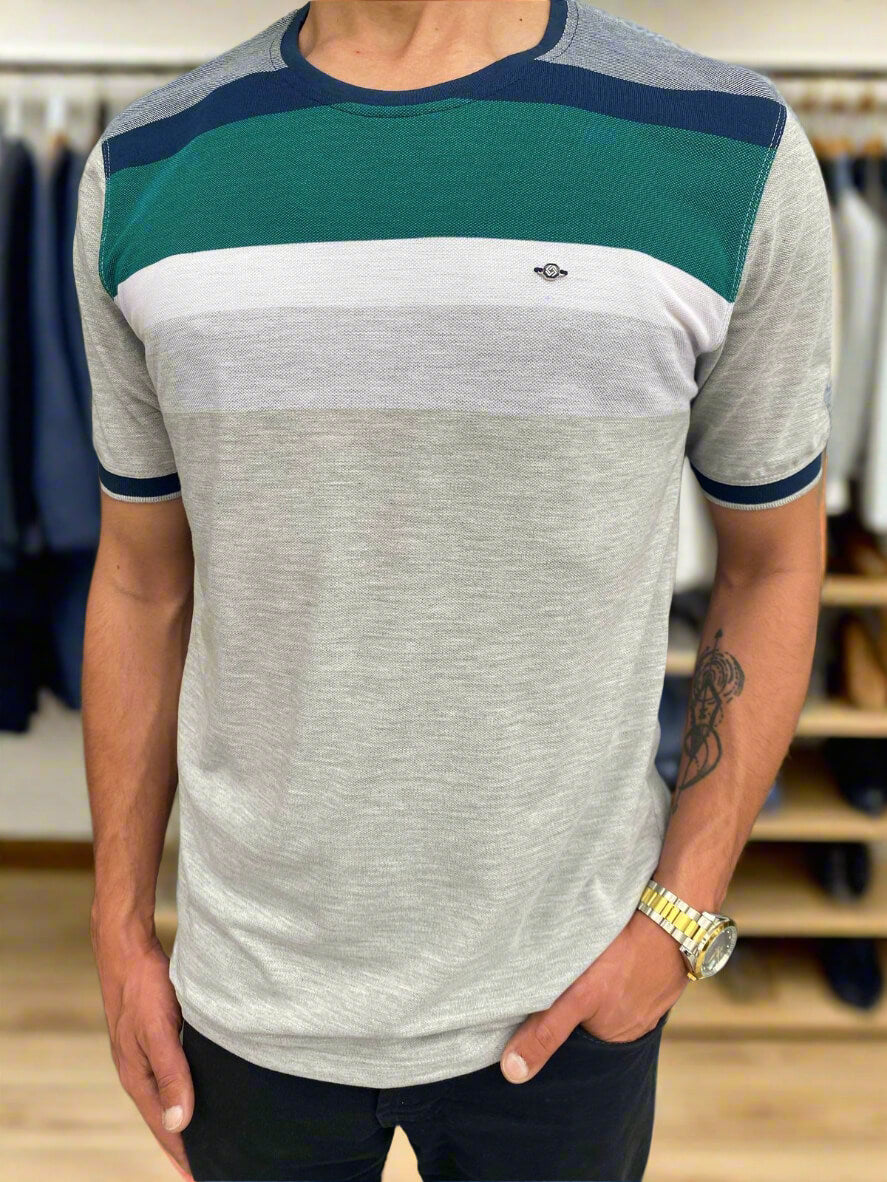 Rounded Neck T-Shirt (KONKO)