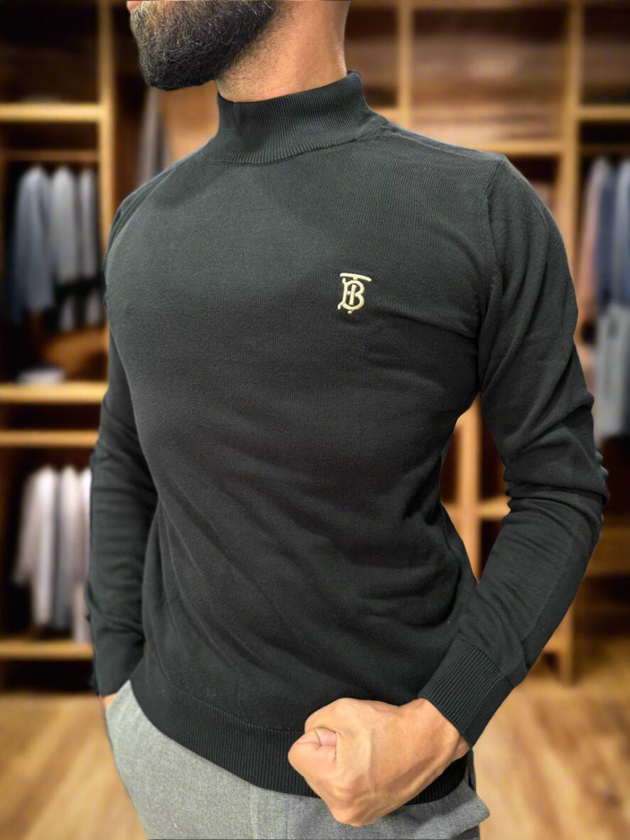 Burberry half neck