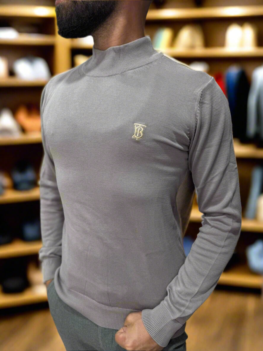 Burberry half neck