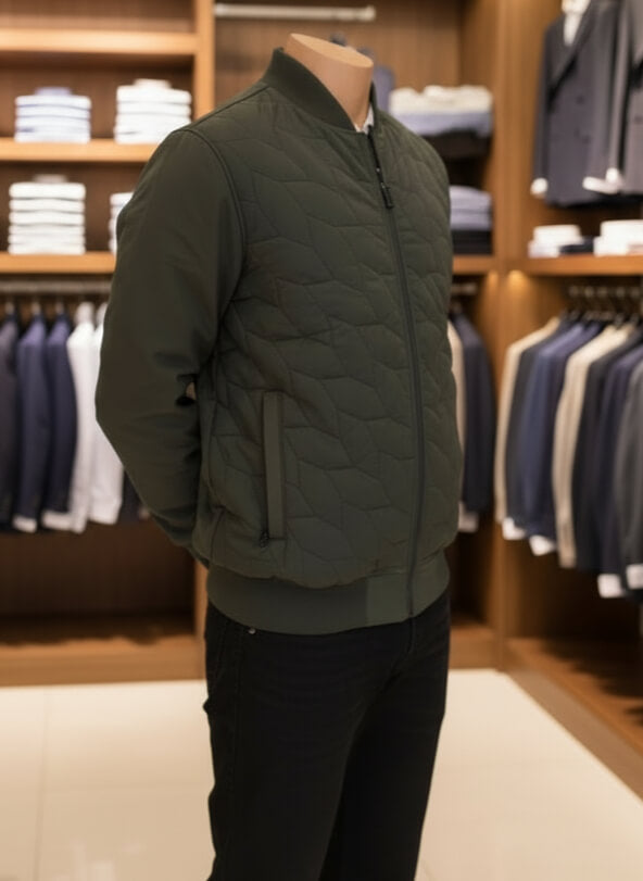 Ette Vertex Quilted Bomber