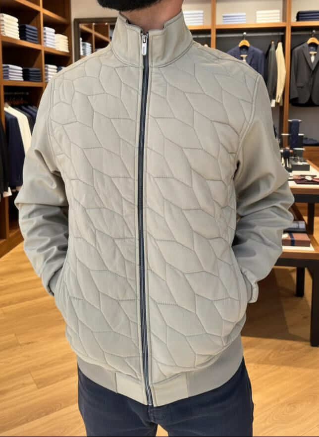 Ette Vertex Quilted Bomber