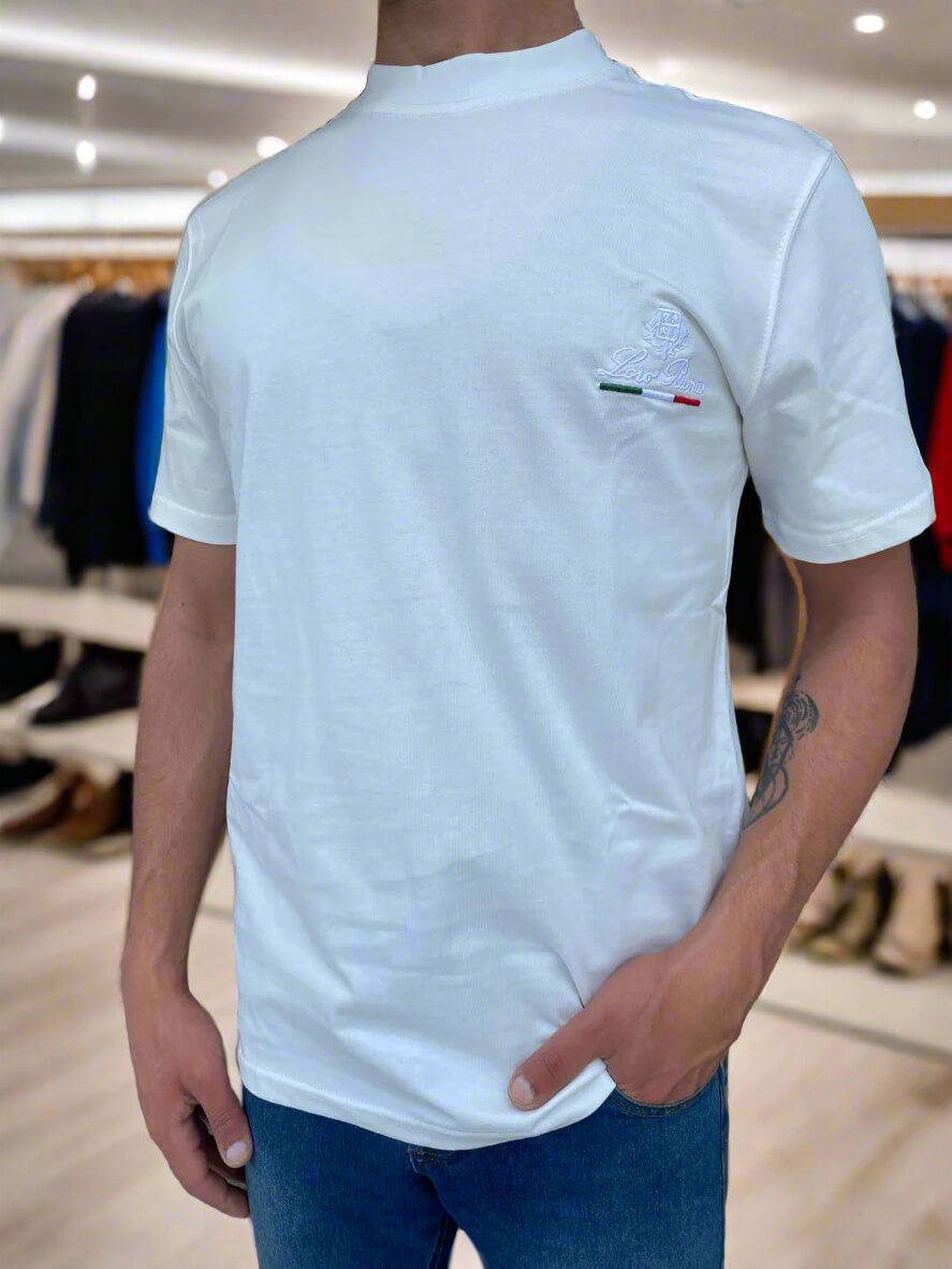 Loro Piana - Small embroidered logo - Oversized