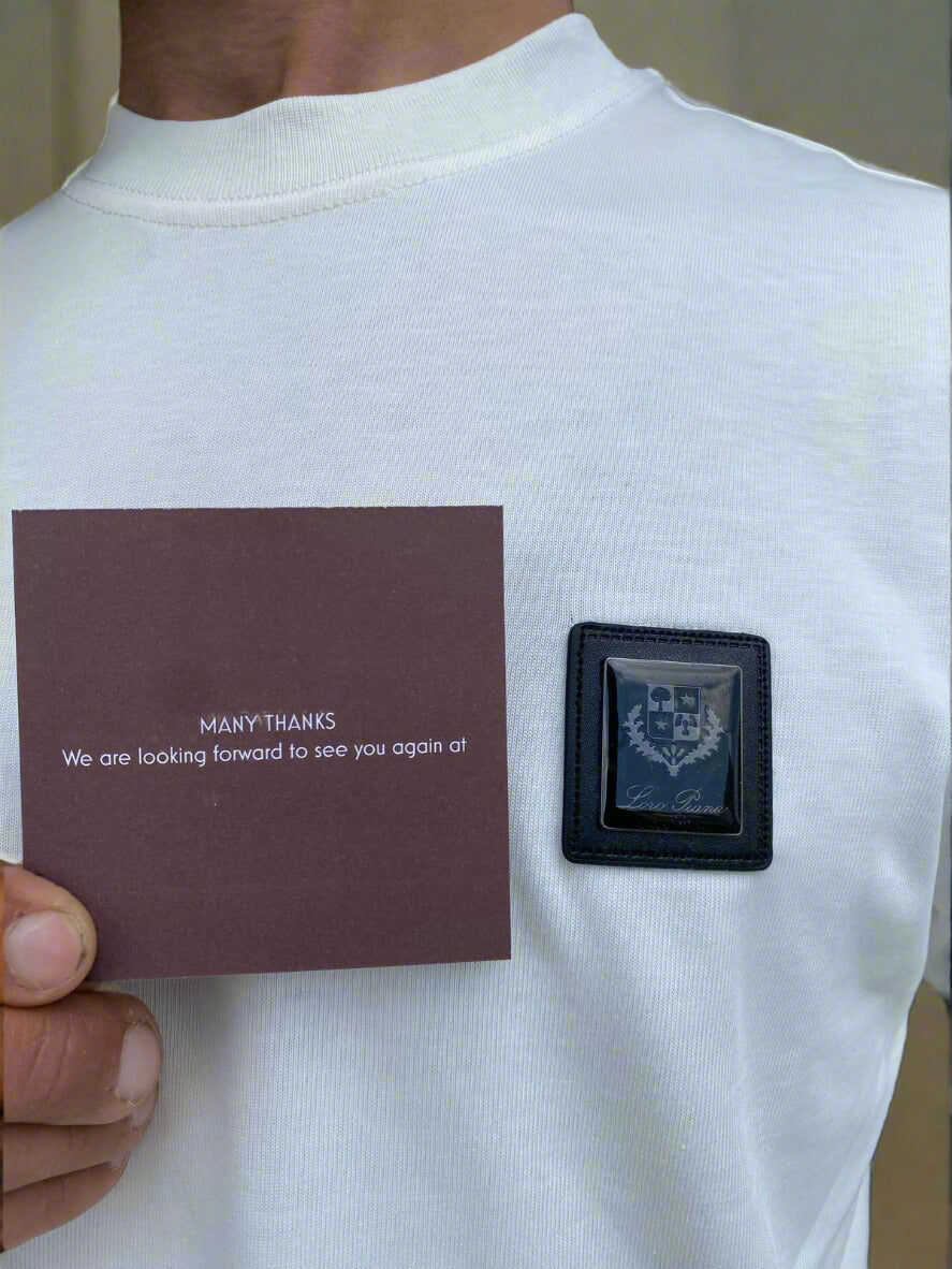 Loro Piana - Small Stitched Logo - Oversized