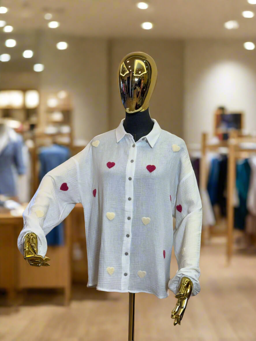 Love Notes Button-Down Shirt