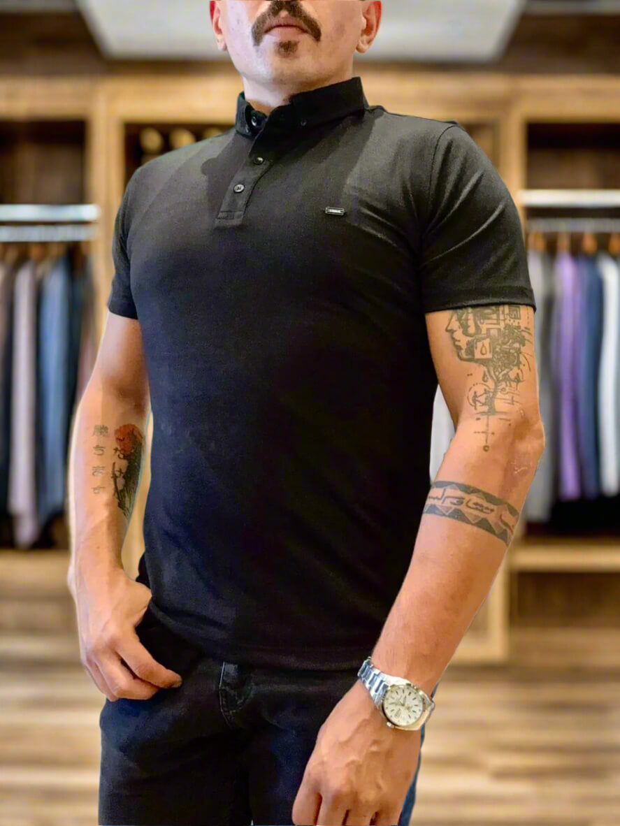Konko Polo Neck T-Shirt
