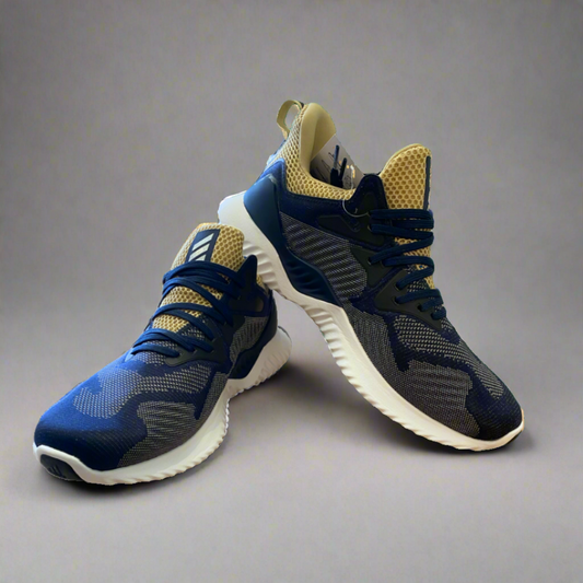 Adidas Alpha Bounce (Navy Blue/Light Gold)