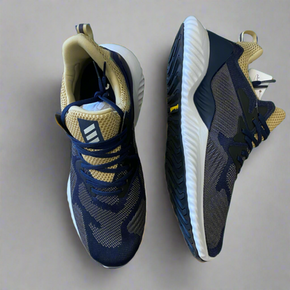 Adidas Alpha Bounce (Navy Blue/Light Gold)