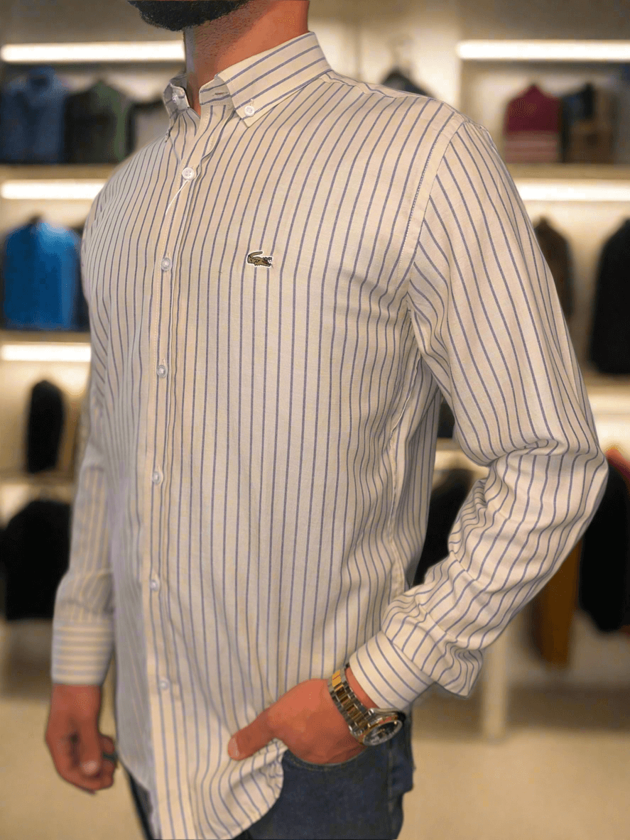 Lacoste striped shirt