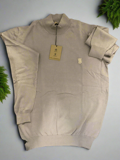 Burberry half neck