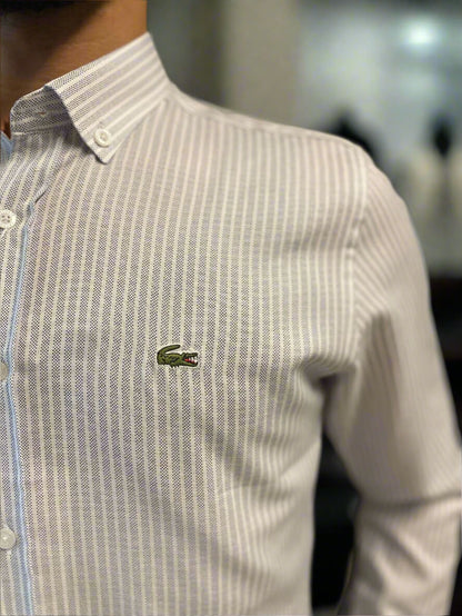 Lacoste striped shirt