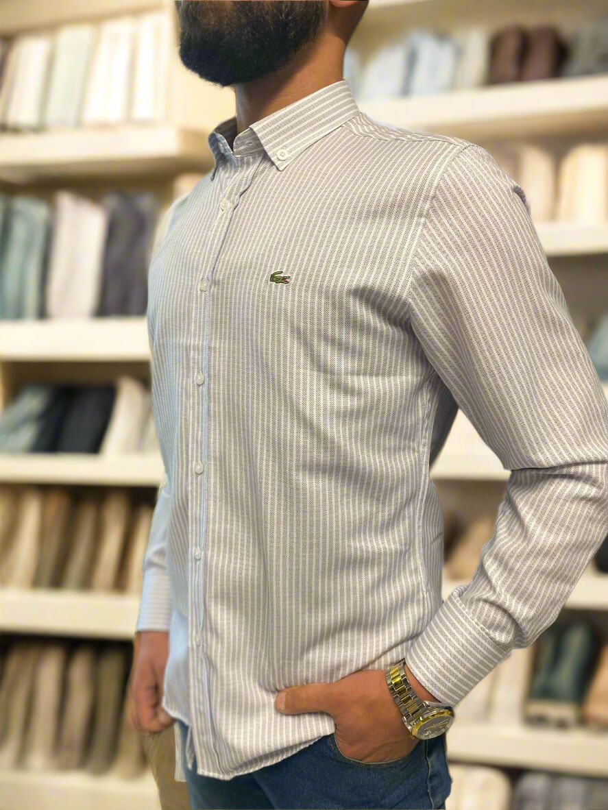 Lacoste striped shirt