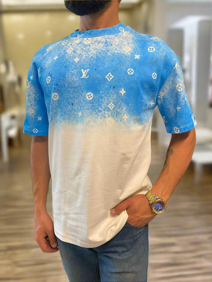 Over-sized branded t-shirt