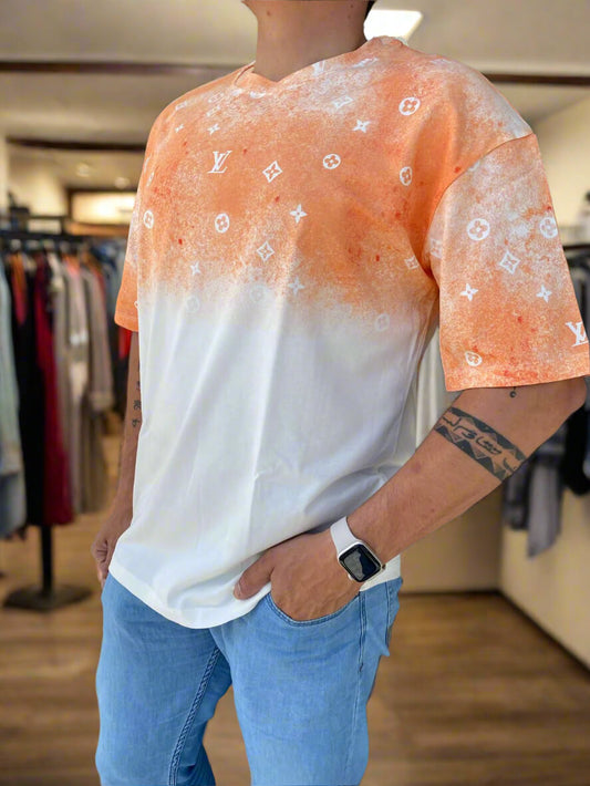 Over-sized branded t-shirt
