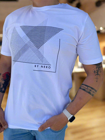 Regular Fit Rounded Neck T-Shirt (Nero)