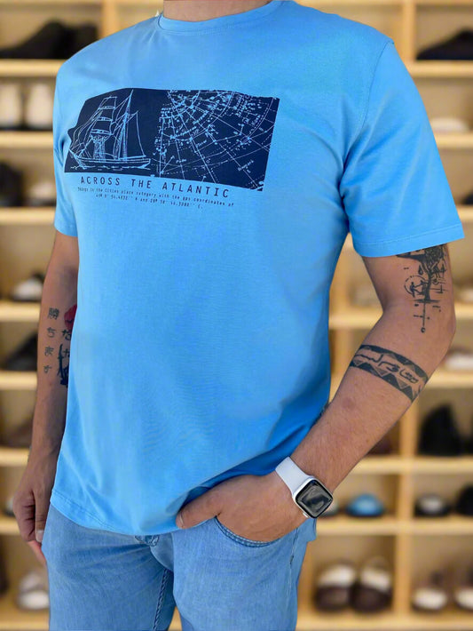Regular Fit Rounded Neck T-Shirt (Nero)