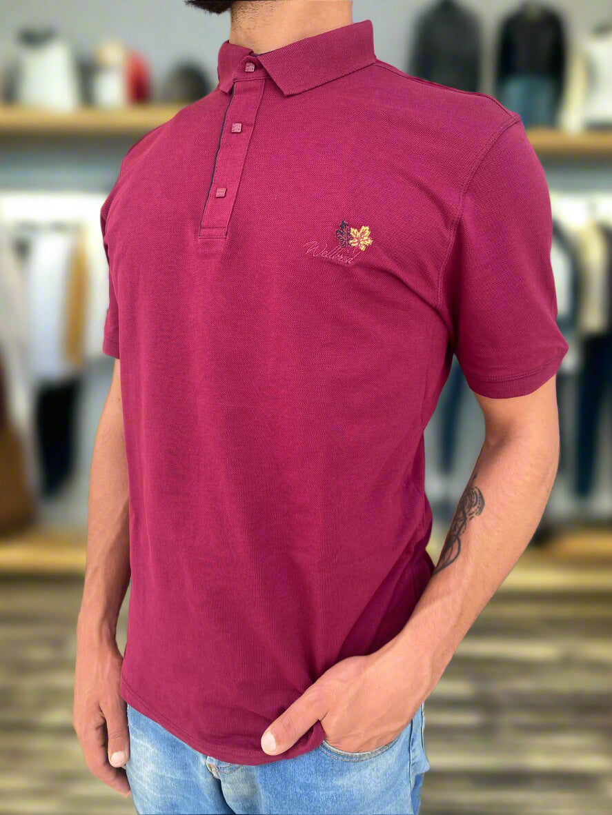 Wellbred Polo Neck T-Shirt