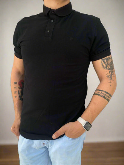 Wellbred Polo Neck T-Shirt