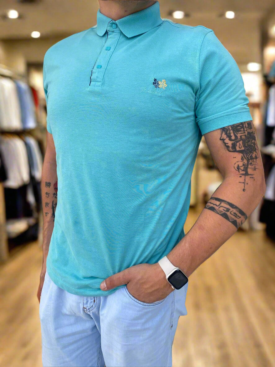 Wellbred Polo Neck T-Shirt