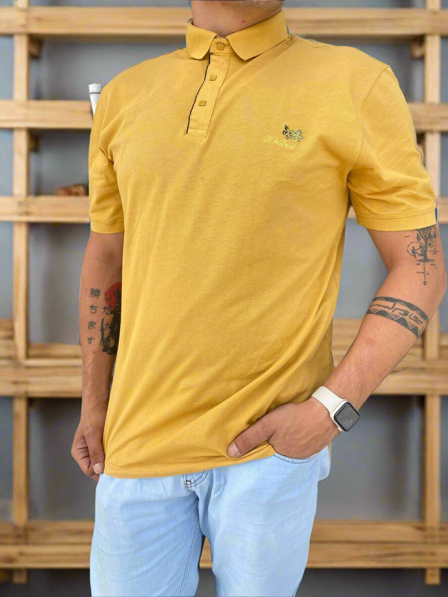 Wellbred Polo Neck T-Shirt