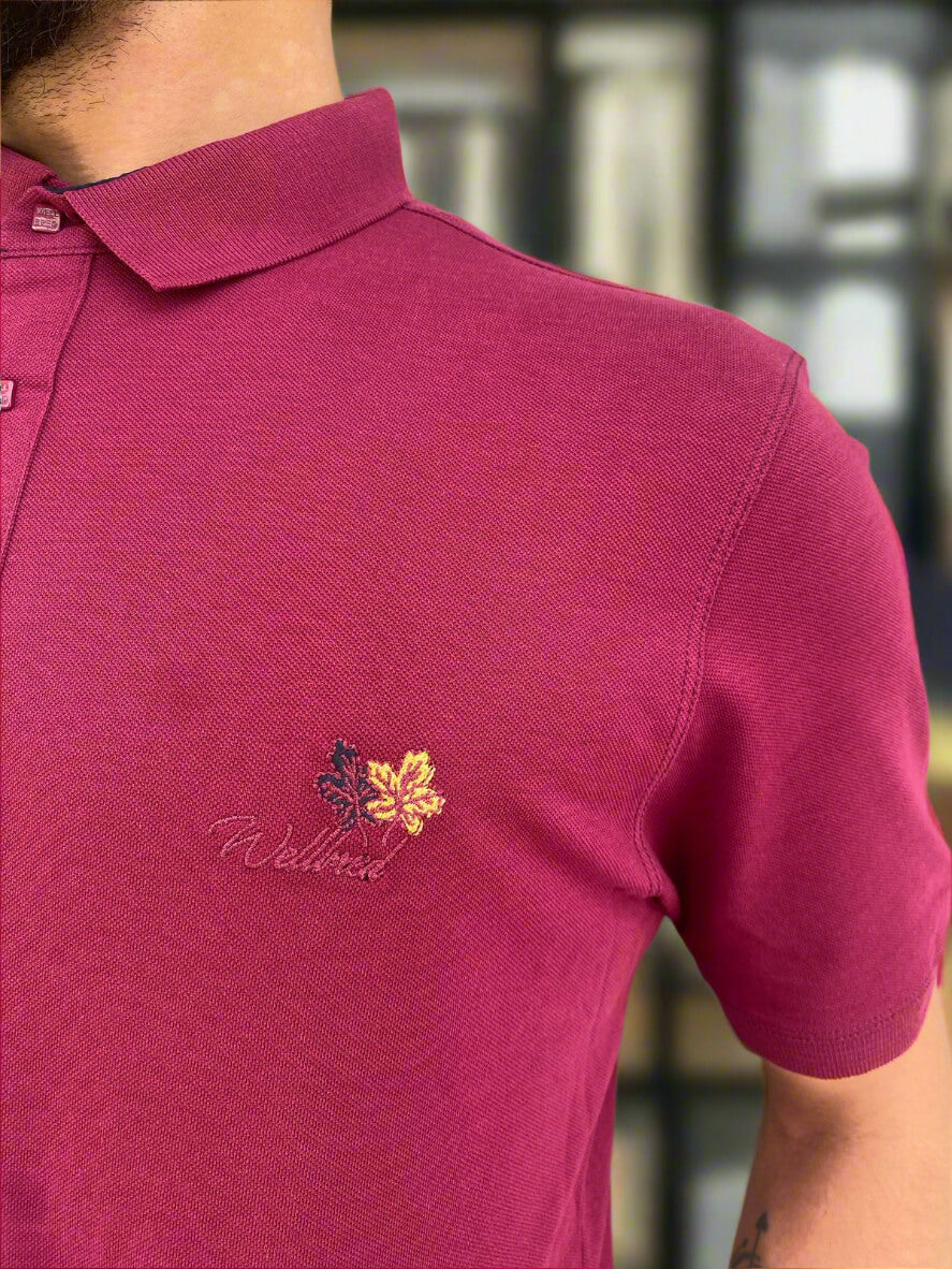 Wellbred Polo Neck T-Shirt