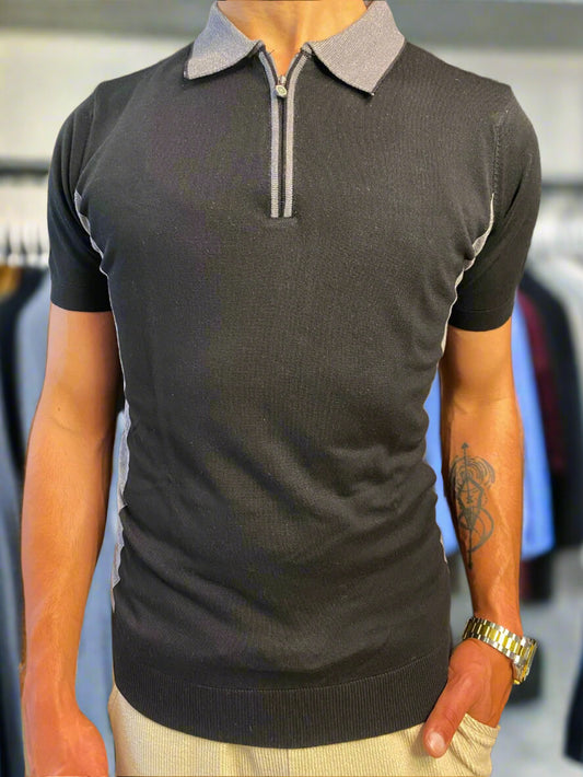 Polo Neck T-Shirt (KONKO)