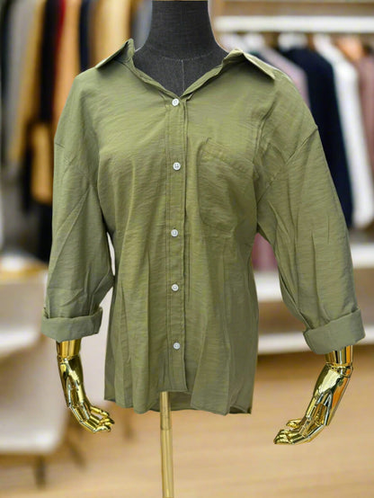 Drop Shoulder Everyday Shirt