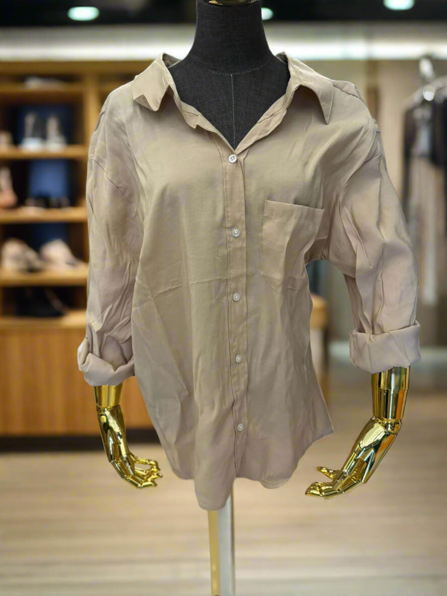 Drop Shoulder Everyday Shirt