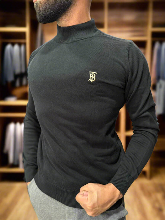 Burberry half neck