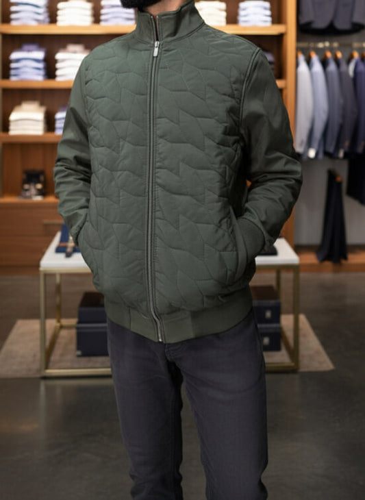 Ette Vertex Quilted Bomber