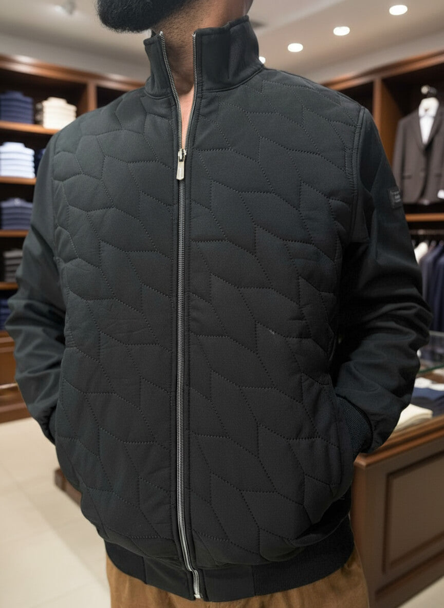 Ette Vertex Quilted Bomber