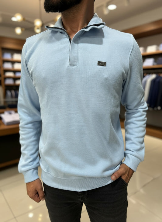 Heritage Stand-Collar Sweatshirt (Ette)