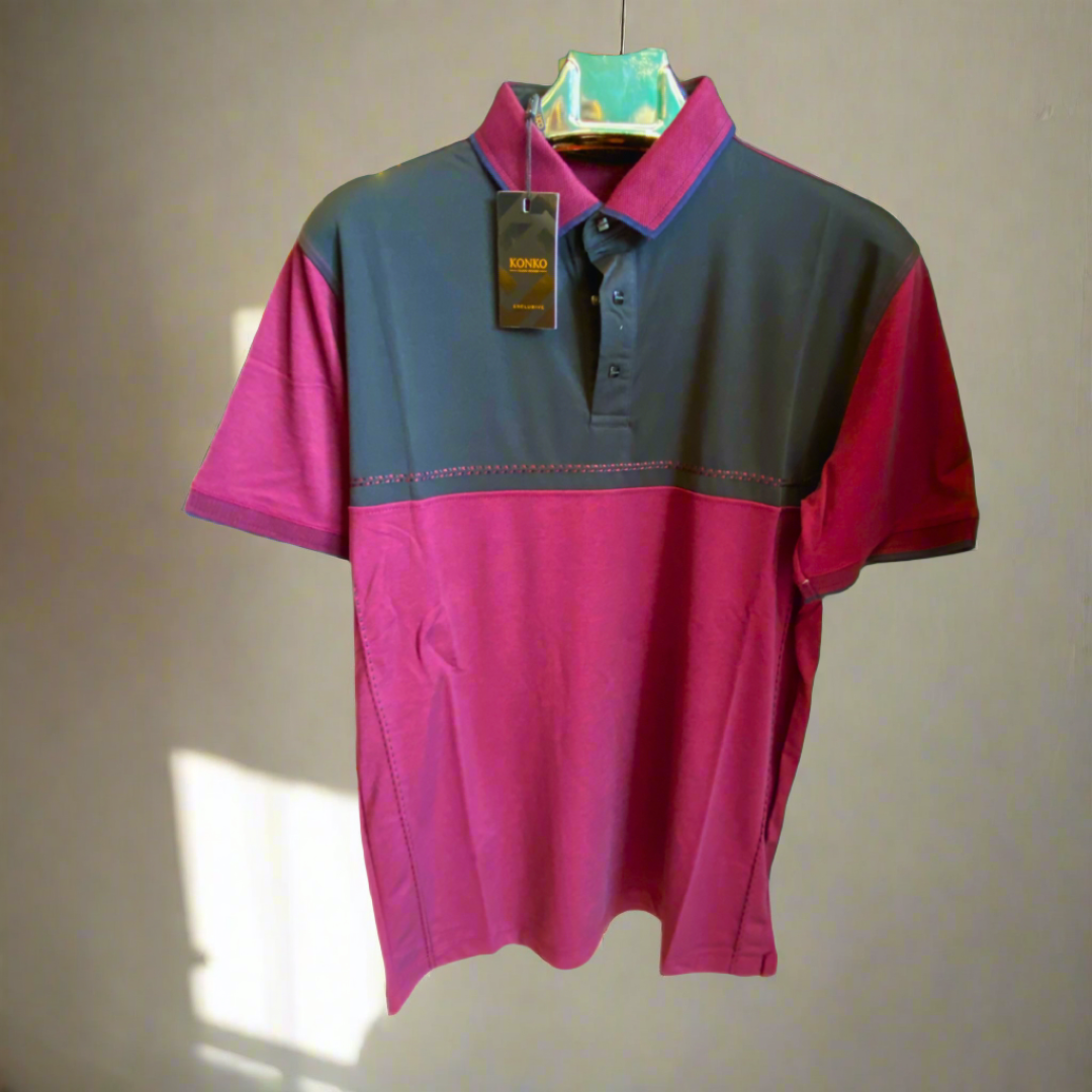 Konko Polo Neck T-Shirt