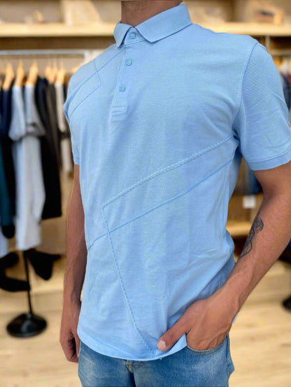 Wellbred Polo Neck T-Shirt