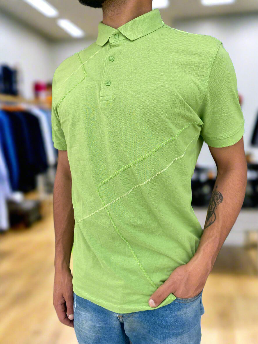 Wellbred Polo Neck T-Shirt