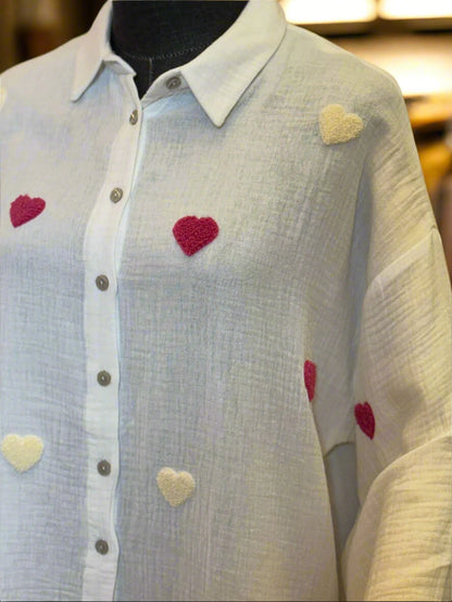 Love Notes Button-Down Shirt