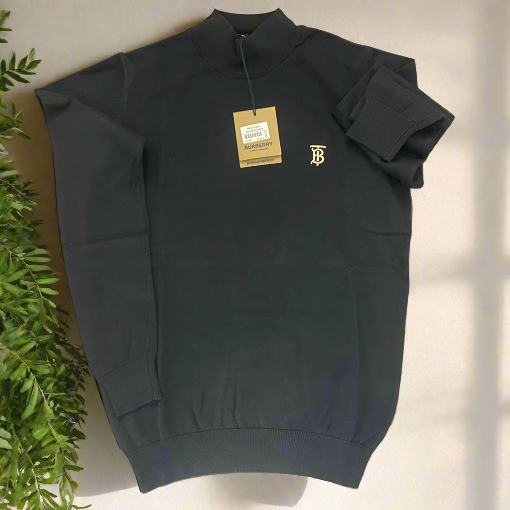 Burberry half neck