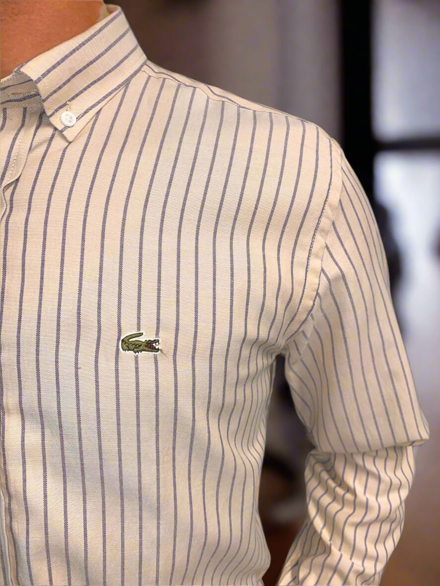 Lacoste striped shirt