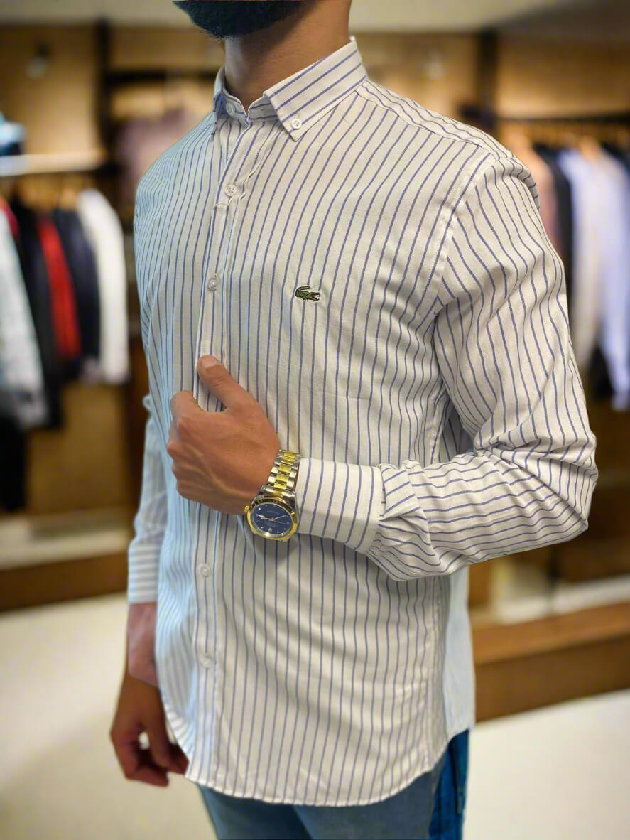 Lacoste striped shirt