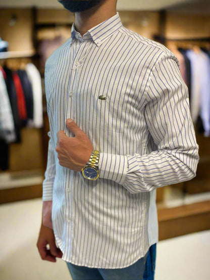 Lacoste striped shirt