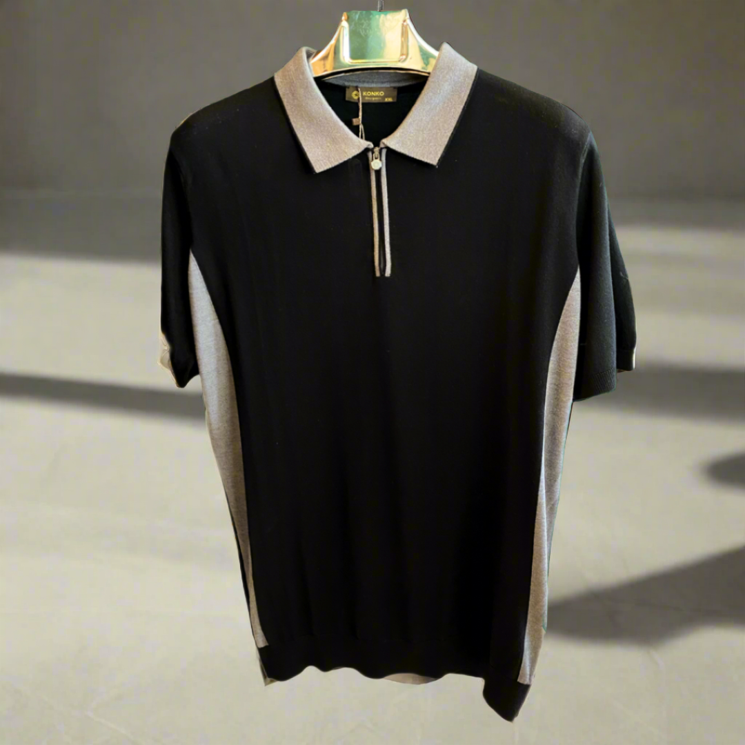 Polo Neck T-Shirt (KONKO)