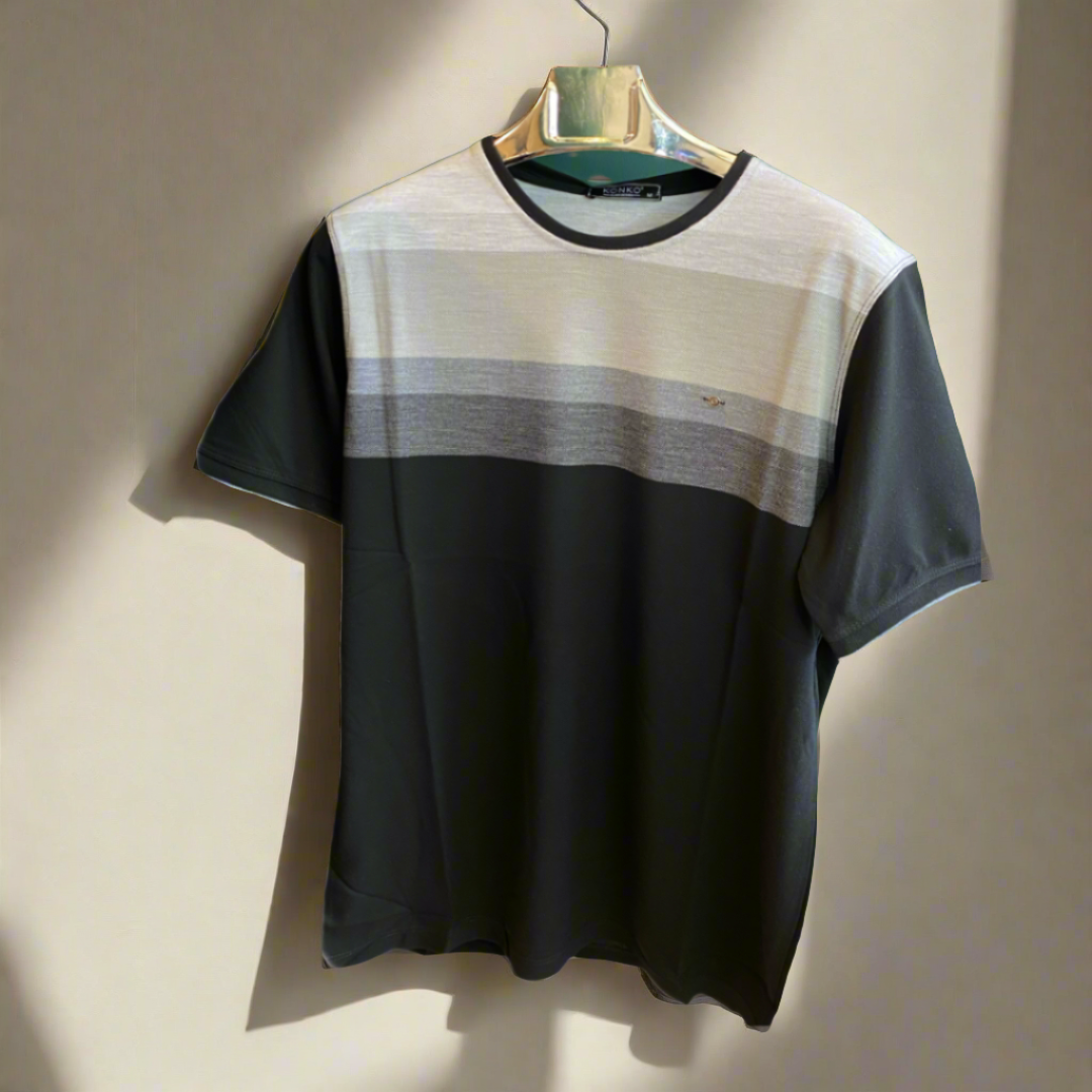 Rounded Neck T-Shirt (KONKO)