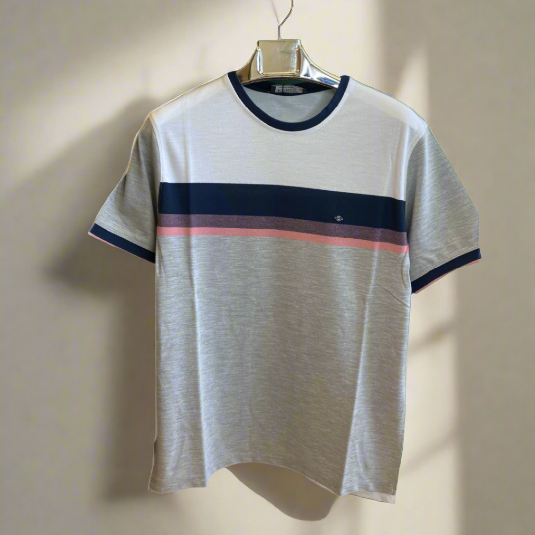 Rounded Neck T-Shirt (KONKO)